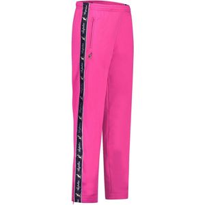 Australian broek met zwarte bies roze en 2 ritsen maat 3XS/40