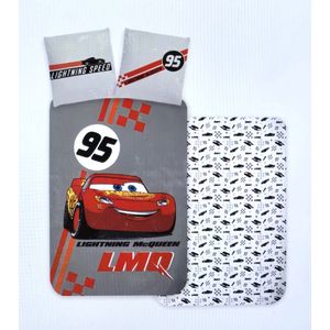 Cars LMO Dekbedovertrek Baby 100 cm x 135 cm Katoen
