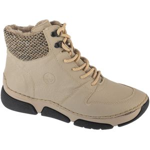 Rieker - Veterschoenen - Lichtbeige - Dames