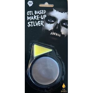 Halloween Oil-Based Make Up - Long-lasting Foundation - Waterproof Cosmetics - Smudge-proof Makeup - Oil-Based Facial Cosmetics Zilver