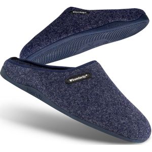 Komforty - Pantoffels - Donkerblauw - Uniseks - Antislip voor Binnen en Buiten