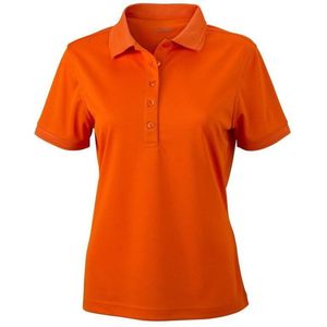 James and Nicholson Vrouwen/dames Actieve Polo (Donker Oranje)