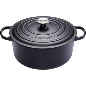 Le Creuset Signature Braadpan - 3,3 liter - 22 cm - Zwart