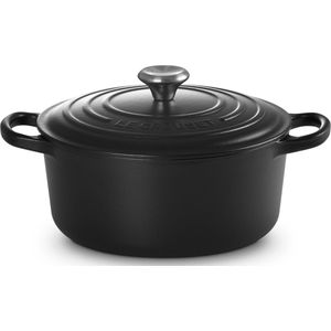 Le Creuset - Braadpan Signature - Mat Zwart - Gietijzer - 3,3 liter
