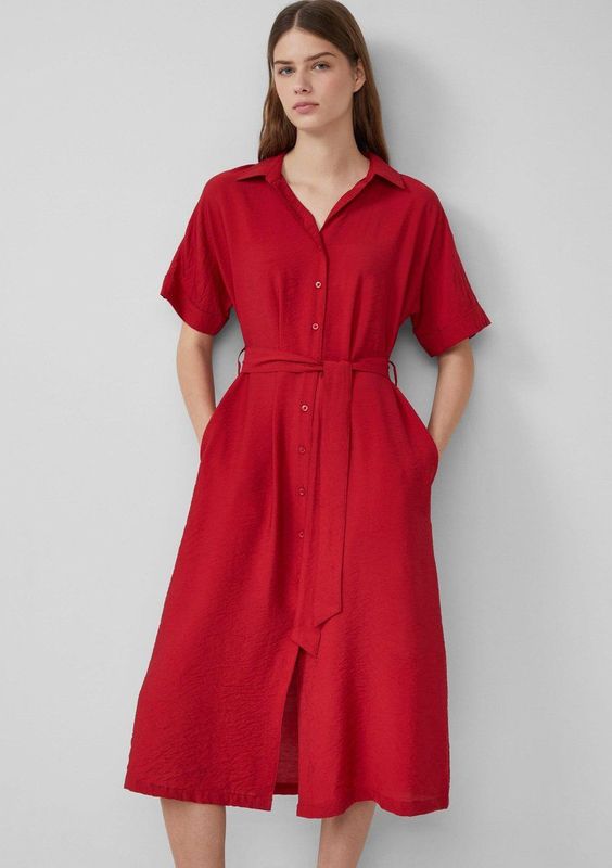 s.Oliver Blousejurk  rood