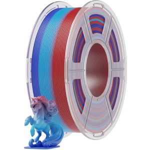 【4 stuks】Mecpow PLA Rainbow02 1KG PLA Rainbow 3D-PRINTERFILAMENT 50-200 mm/s, 200-240 °C