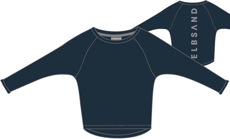 ELBSAND Womens Tinna L/S Shirt Longsleeve (Dames |blauw)