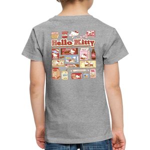 Hello Kitty Snack Collage Premium T Shirt Kinderen