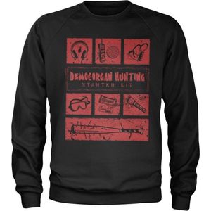 Stranger Things Sweater/trui -XL- Demogorgan Hunter Starter Kit Zwart