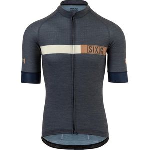 AGU Merino Fietsshirt SIX6 Heren - Blauw - M