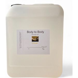 Body & Body Massage olie neutraal - CITRUS - 5 Liter - Neutrale Massageolie - Voor elk huidtype - Parabeenvrij