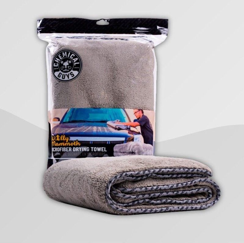 Chemical Guys - Woolly Mammoth - DroogDoek - Grijs - Microvezel