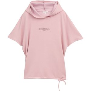 TOM TAILOR - Shirt - Antraciet - Kwartmouw - Losse Pasvorm