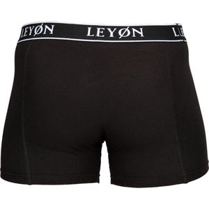 Leyon Official Boxershorts - Underwear - Ondergoed - 3-Pack zwart blauw grijs - maat