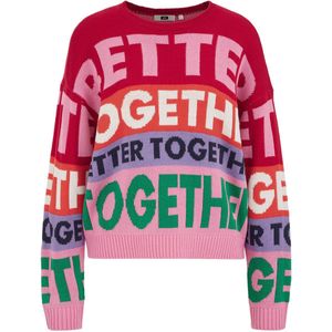 WE Fashion - Gebreide Trui - Inclusief Bijpassend Kerstornament