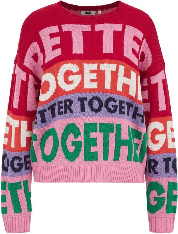 WE Fashion - Gebreide Trui - Inclusief Bijpassend Kerstornament