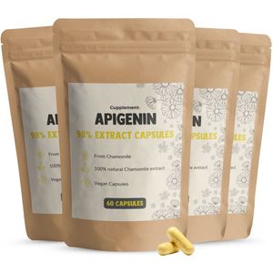 Apigenin Extract - Capsules - 100 mg - Vegan - Natuurlijk