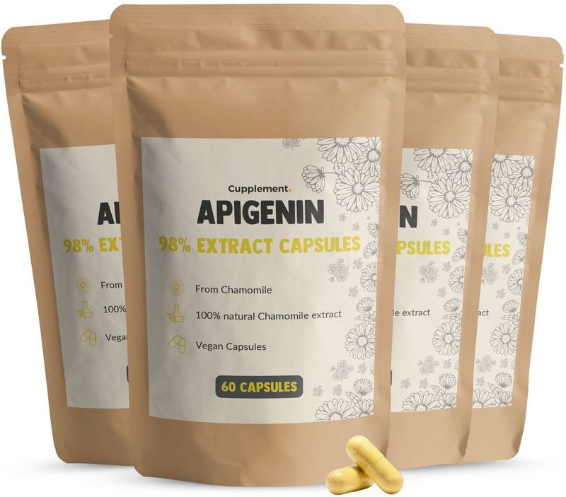 Apigenin Extract - Capsules - 100 mg - Vegan - Natuurlijk