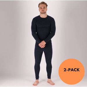 Morethansocks - Thermolegging Merino Wol Heren - 2-Stuks