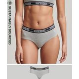 Superdry - Multi Logo - Hipster Slipje - Grijs - Vrouw