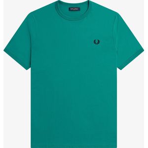 Fred Perry - Ringer T-Shirt - Deep Mint