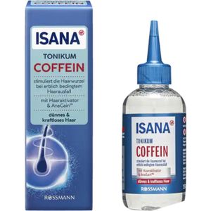ISANA Men Coffein Tonic 150 ml | Helpt bij erfelijke haaruitval - Met Coffeïne en Panthenol | Bevordert activiteit van haarwortels