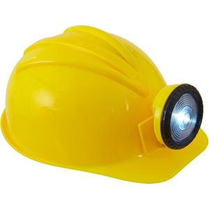 WIDMANN - Geel bouwvakker helm voor volwassenen - Hoeden > Helmen