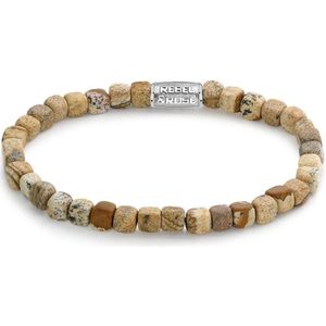 Rebel & and Rose - Armband - Roll The Dice - Woodstock - 4mm Armband - RR-40077-S Heren