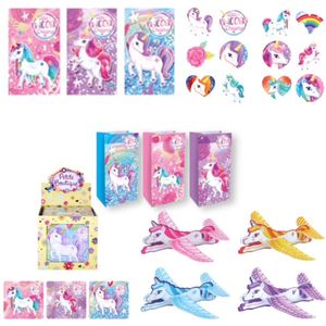 Uitdeelcadeautjes box Unicorn 50 stuks - Traktatie box - Unicorn - Pinata vulling