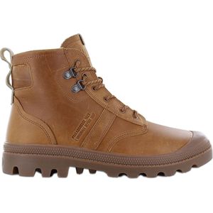 PALLADIUM PallaBrousse Tact Leather - Heren Laarzen Schoenen Boots Leer Bruin 08837-275-M - Maat EU 43 UK 9