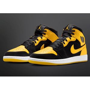 Air Jordan - 1 Mid SE - Sneakers - Zwart - Leer