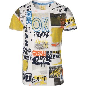 Quapi shortsleeve Faiko grafitti voor jongens - maat 92