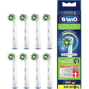 Opzetborstel CrossAction CleanMaximiser-technologie Verpakking 8 Stuks
