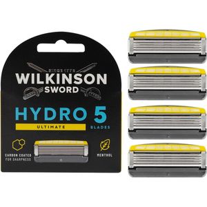 Hydraterende Scheermesjes voor Huidbescherming - 4 Vervangende Mesjes met Menthol