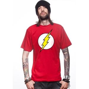 The Flash t-shirt rood voor heren - Marvel The Avengers verkleed shirt M (50)