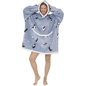 Comfortabele Oversized Deken Hoodie voor Volwassen Unisex