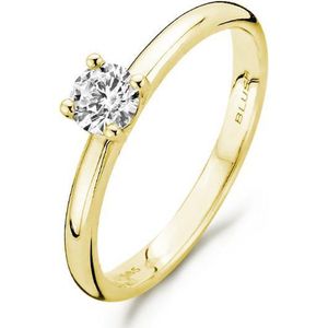 Blush Ring 1132YZI -  Geel Goud (14Krt.) met Zirconia