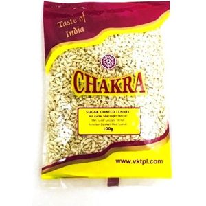 Chakra - Suikergecoate Venkel - 3x 100 g