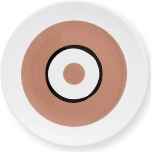 VT Wonen Circles soft Clay Pink - ontbijtbord - ⌀ 20cm - porselein - roze bord - vt wonen servies