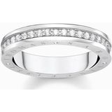 Thomas Sabo - Ring - Wit - Zilver - Zirkoon - 925/- Legering