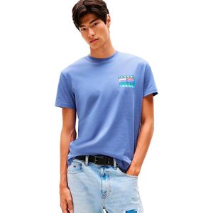 Tommy Jeans - T-shirt - Effen - Regular Fit - Katoen