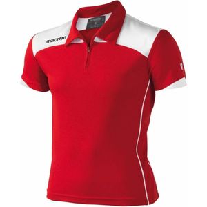 Macron - Logan - Poloshirt - Rood/Wit