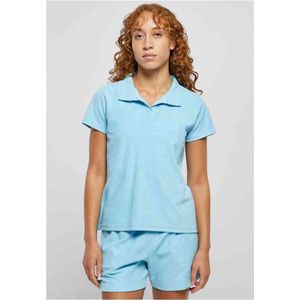 Urban Classics - Towel Polo Top Blauw