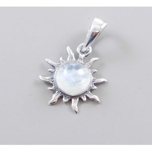 House of Jewels - Maansteen Hanger Zon - 925 Zilver