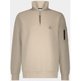 Supply & Co. - Halvar Halfzip Sweat - Beige - Tricot
