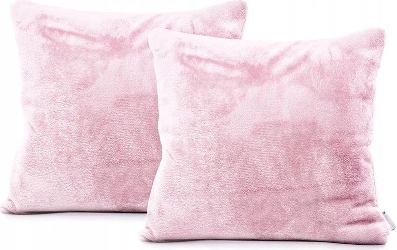 DecoKing - Mic - Kussensloop - Poederroze - 45x45 cm