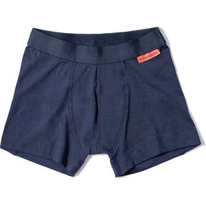Undiemeister Boxershorts Jongens - Storm Cloud (Blauw) - Mellowood Tencel - Ademend, Anti-Bacterieel & Naadloos Ondergoed - Maat 116-122
