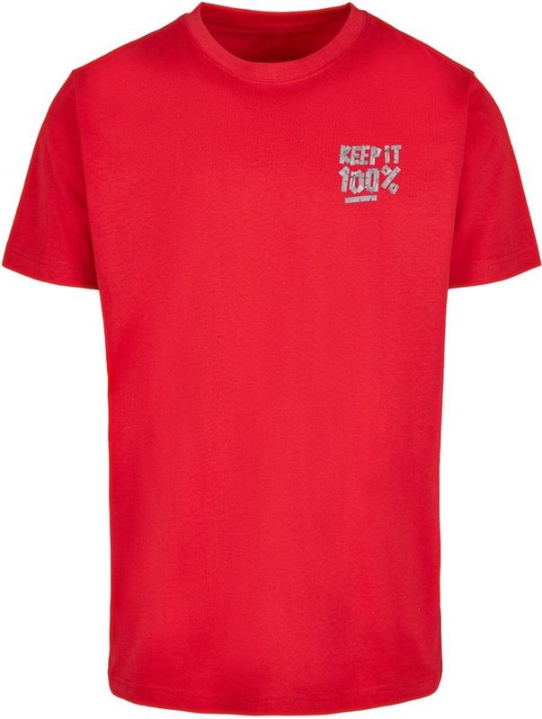 Mister Tee - Keep It 100% Tee - Cityred - T-shirt