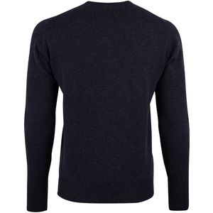 William Lockie - Pullover - Donkerblauw - 100% Lamswol