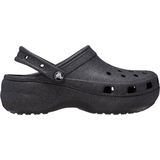 Crocs - Classic Platform Klompen - Zwart - Glitter - Dames